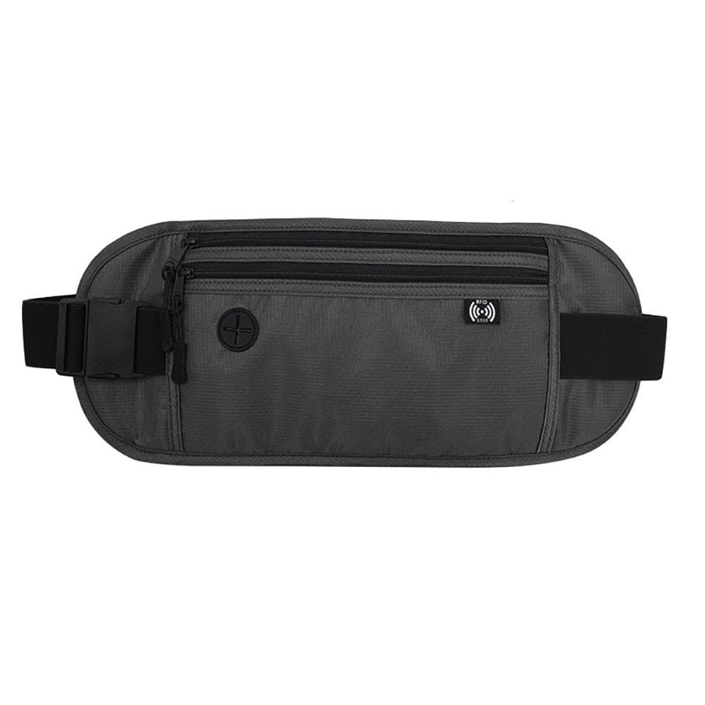 Ceinture Portefeuille de Voyage- Safe Travels Bleu Marine – vue 4 – Yokabag
