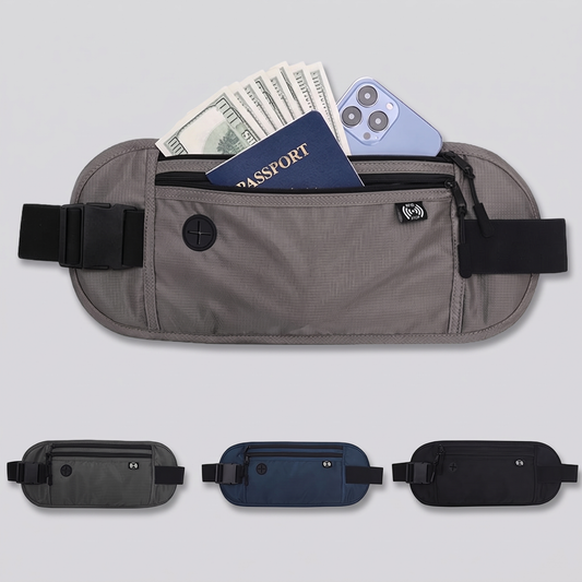 Ceinture Portefeuille de Voyage- Safe Travels (Sécurisé RFID)