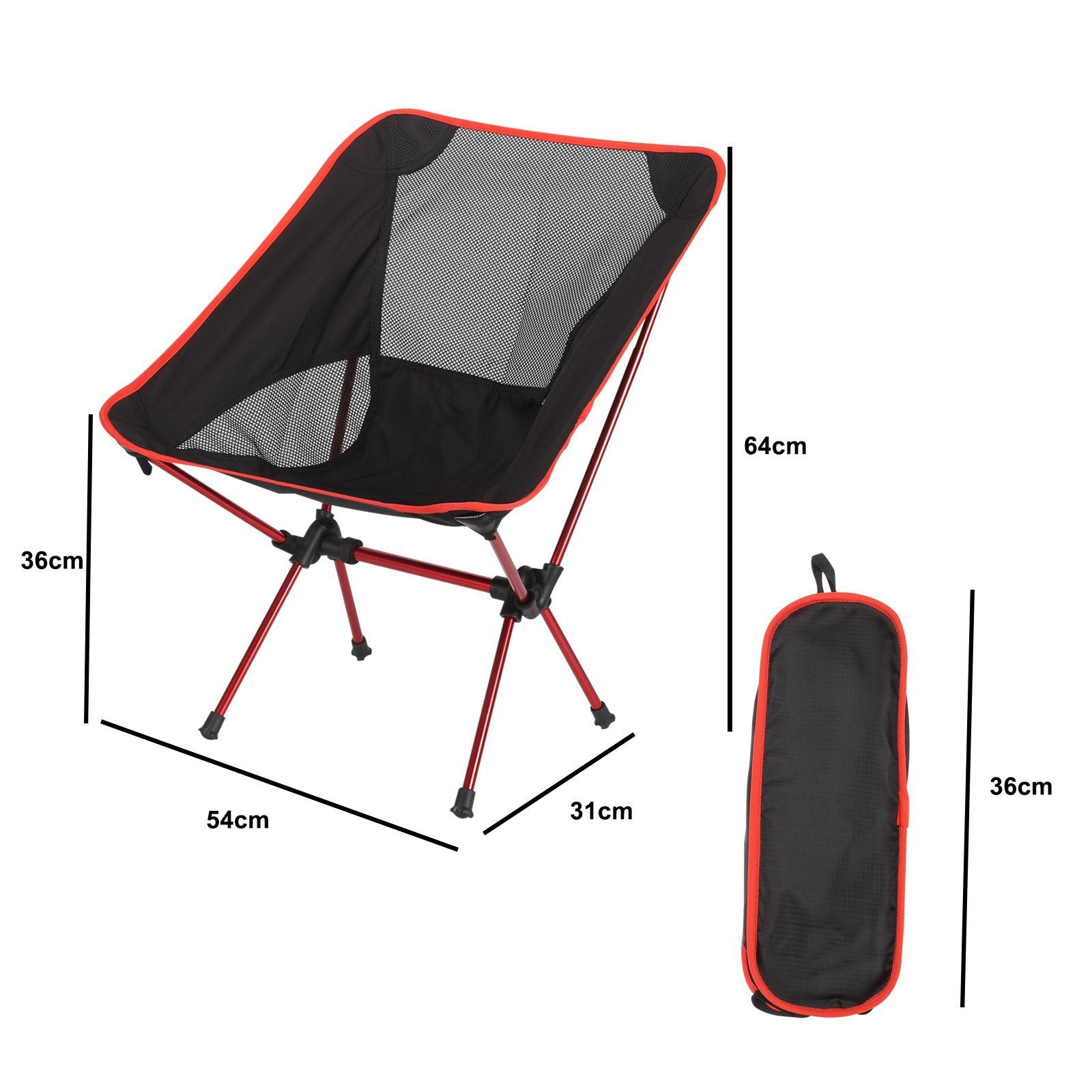 Chaise de Camping Ultralight 1.0 - Explorez et Voyagez – vue 8 – Yokabag