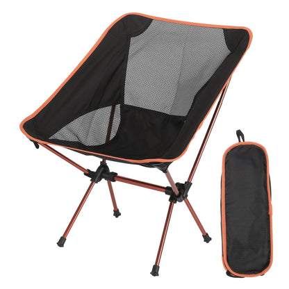 Chaise de Camping Ultralight 1.0 - Explorez et Voyagez Orange – vue 3 – Yokabag