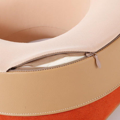 Coussin de Voyage Forme Mémoire Camel – vue 4 – Yokabag