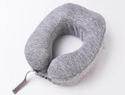 Coussin de Voyage Confort Cervical Gris Clair – vue 2 – Yokabag
