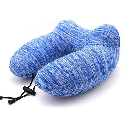 Coussin de Voyage Gonflable - Confort Voyageurs Bleu Ciel – vue 2 – Yokabag
