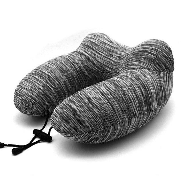 Coussin de Voyage Gonflable - Confort Voyageurs Gris – vue 3 – Yokabag