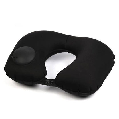 Coussin de Voyage Air Pillow - Explorez avec Confort Noir – vue 3 – Yokabag