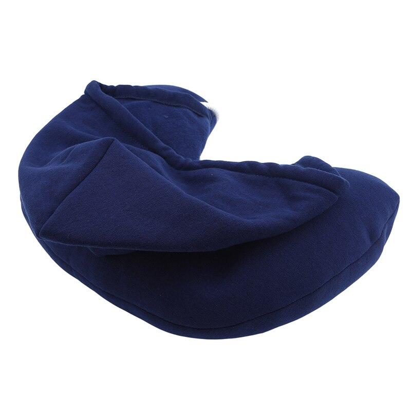Coussin de Voyage - Hoodie Bleu Marine – vue 3 – Yokabag