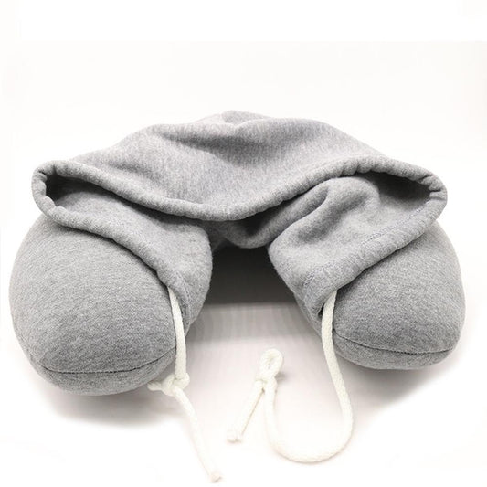 Coussin de Voyage - Hoodie Gris - Édition Voyage-Trek	glUniform