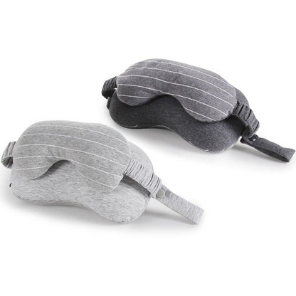 Coussin de Voyage & Masque de Nuit (2-en-1)