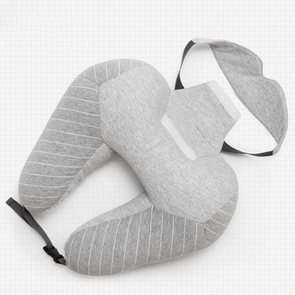 Set de Voyage Confortable - Masque de Sommeil et Coussin de – vue 4 – Yokabag