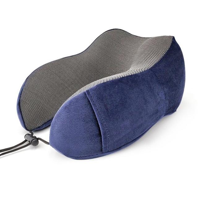 Coussin de Voyage Bleu Marine – vue 2 – Yokabag