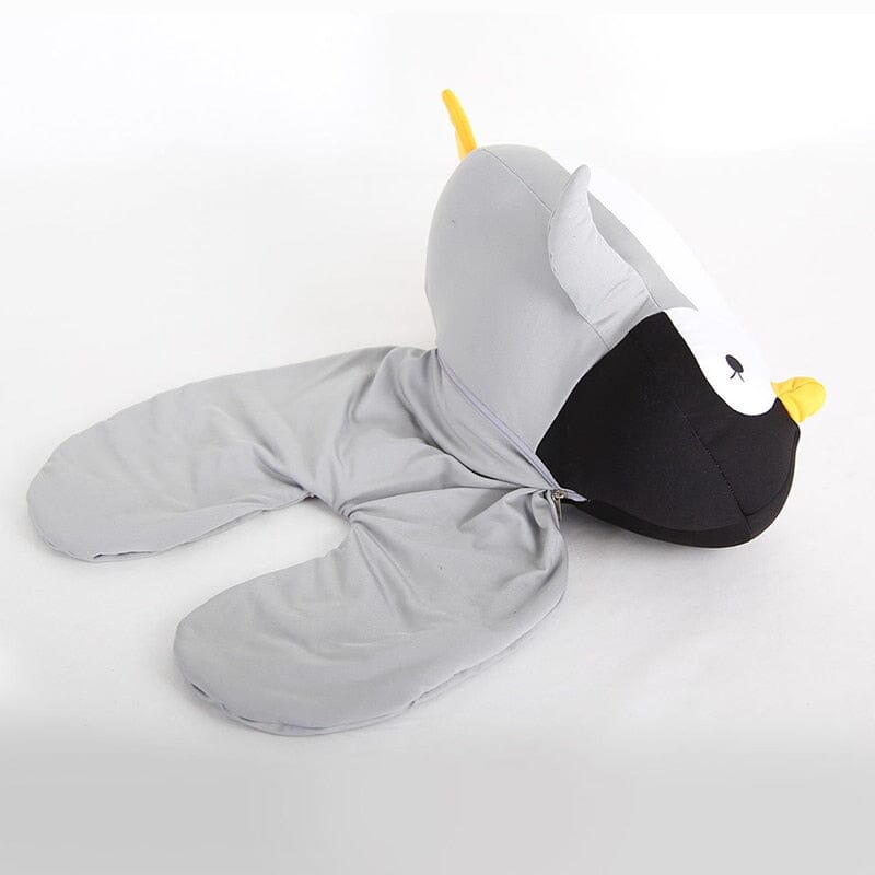 Coussin de Voyage Pingouin Convertible – vue 3 – Yokabag