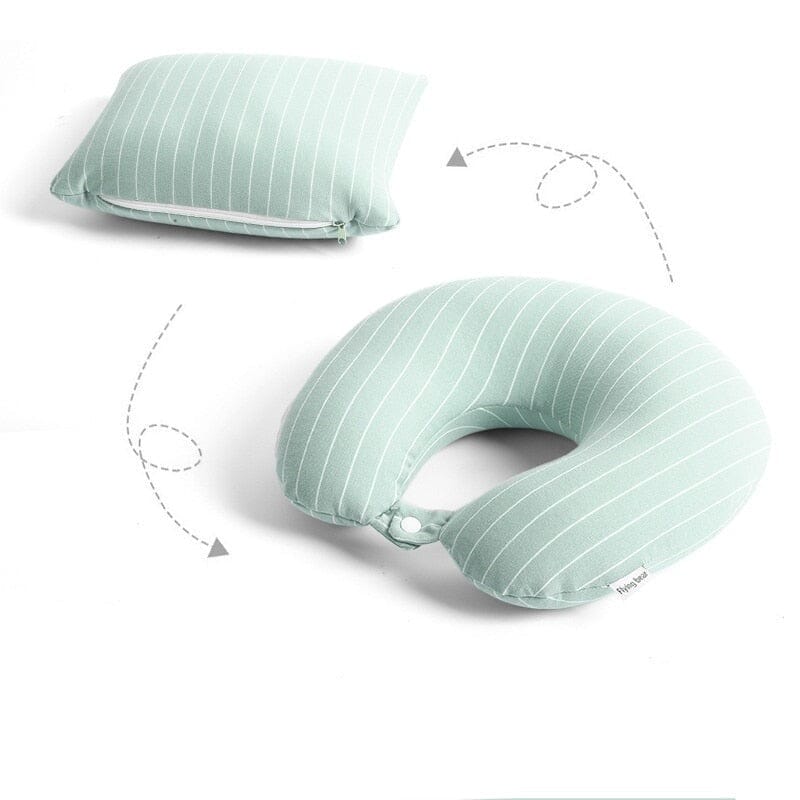 Coussin de Voyage - Compact & Polyvalent Rose – vue 3 – Yokabag