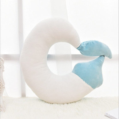 Renard Coussin de Voyage Noir – vue 5 – Yokabag