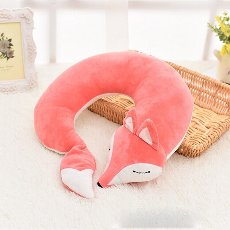 Renard Coussin de Voyage Violet – vue 6 – Yokabag