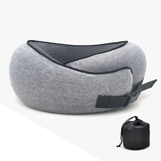 Coussin de Voyage Évasion Tour de Cou Noir – vue 2 – Yokabag