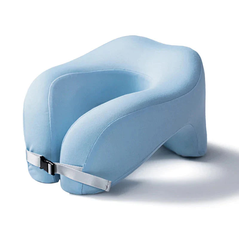 Coussin de Voyage Confort Absolu Bleu – vue 3 – Yokabag
