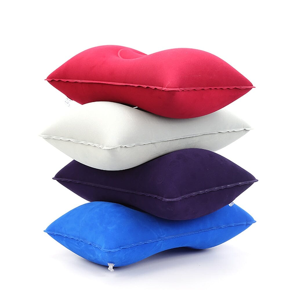 Oreiller de Voyage Gonflable Bleu Ciel – vue 2 – Yokabag