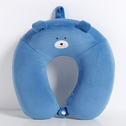 Coussin de Voyage Mémoire de Forme Enfant Ours – vue 8 – Yokabag