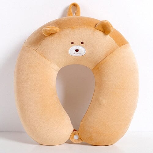 Coussin de Voyage Mémoire de Forme Enfant Ours – vue 9 – Yokabag