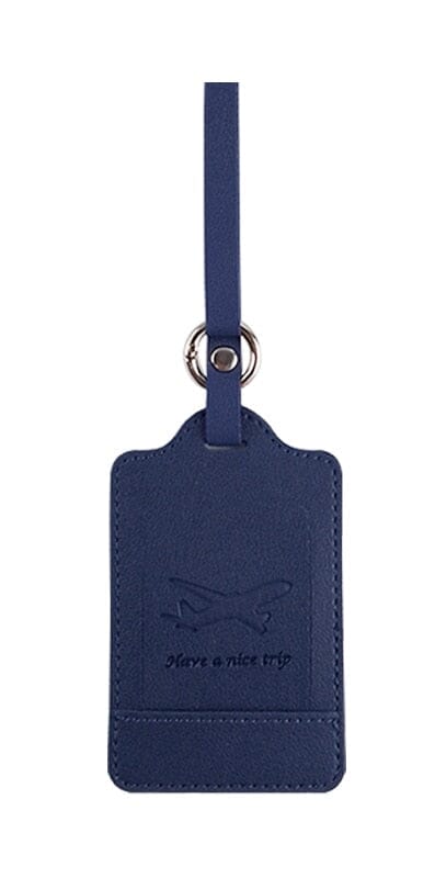 Étiquette Bagage Avion - Bon voyage Gris – vue 3 – Yokabag