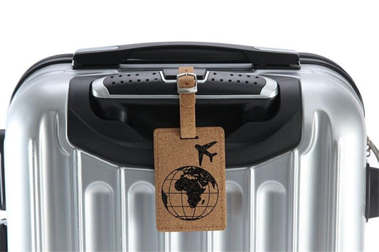 Étiquette Bagage Avion - Tour du Monde Style 2 – vue 2 – Yokabag