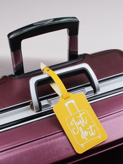 Étiquette Bagage Avion - Valise Explorez le Monde Noir – vue 5 – Yokabag
