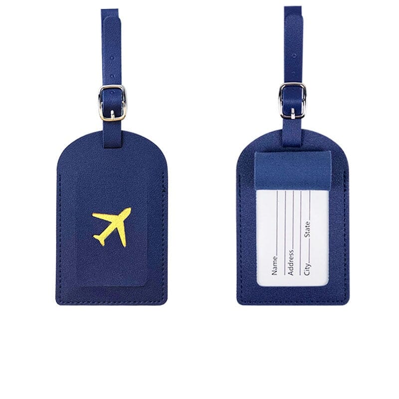 Étiquette Bagage - Avion Gold Violet – vue 10 – Yokabag