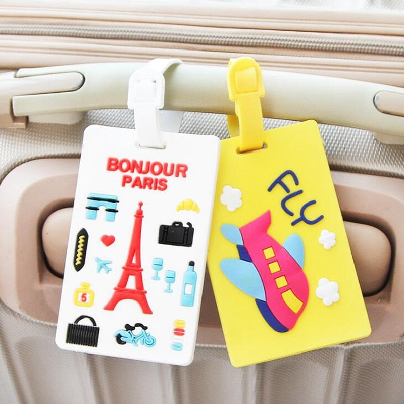 Étiquette Bagage - Voyage à Paris – vue 2 – Yokabag