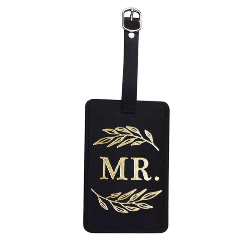 Étiquette Bagage M. Mme. Mrs (Blanc) – vue 2 – Yokabag