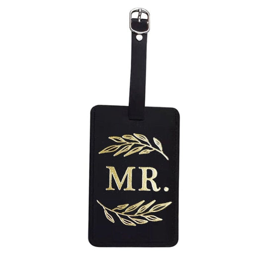 Étiquette Bagage M. Mme. Mrs (Blanc) – vue 2 – Yokabag