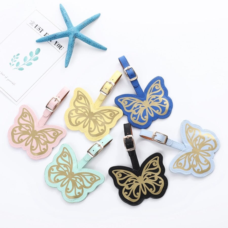 Étiquette Bagage - Monde Papillon – vue 14 – Yokabag