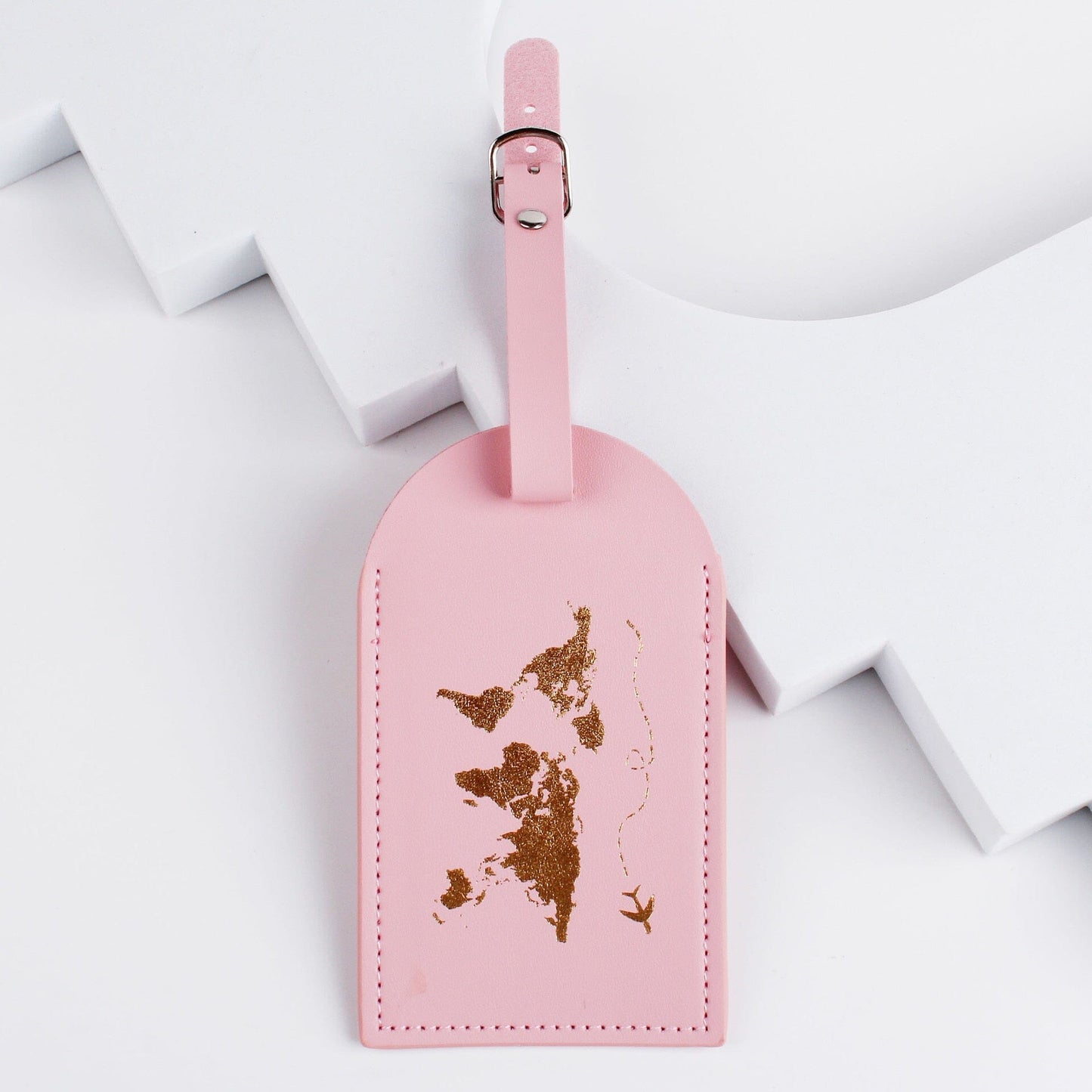 Étiquette Bagage World Trip Bleu Ciel – vue 6 – Yokabag