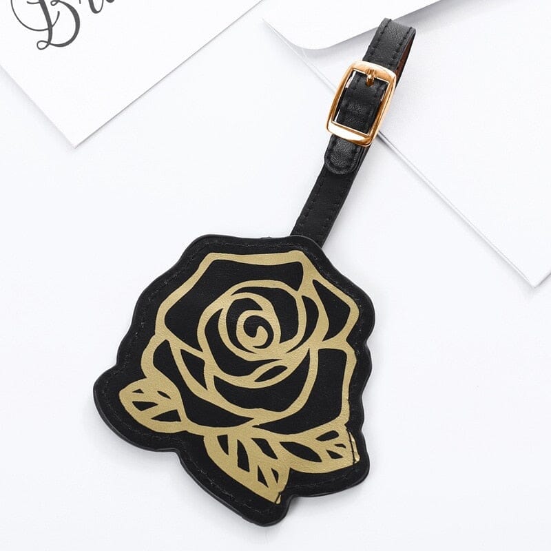 Étiquette de Bagage pour Femme en Rose Vert – vue 6 – Yokabag