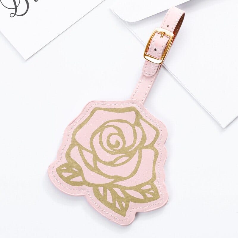 Étiquette de Bagage pour Femme en Rose – vue 7 – Yokabag