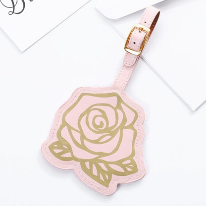 Étiquette de Bagage pour Femme en Rose – vue 7 – Yokabag