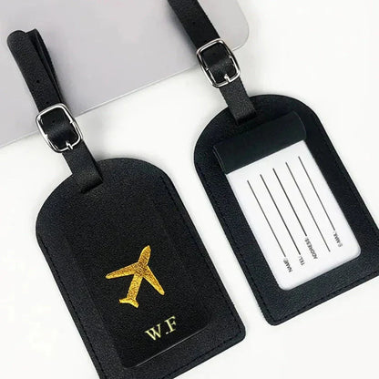 Étiquette Bagage de Voyage Personnalisée - Avion