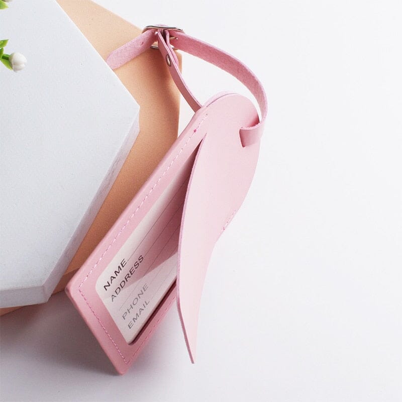 Étiquette Bagage Personnalisée - Compagnie Aérienne Rouge – vue 4 – Yokabag