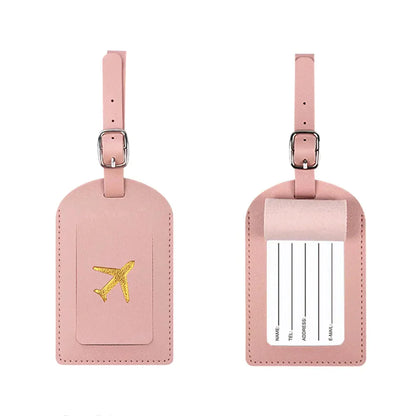 Étiquette Bagage de Voyage Personnalisée - Avion Bleu Ciel – vue 8 – Yokabag