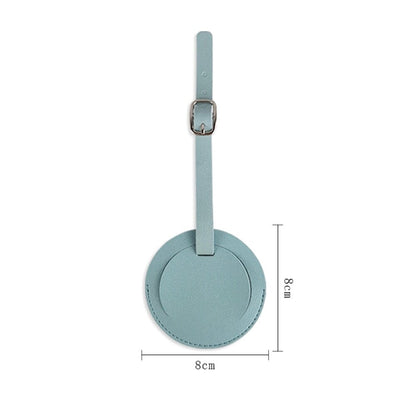 Étiquette Bagage Personnalisée - Destination Voyage Bleu Ciel – vue 7 – Yokabag