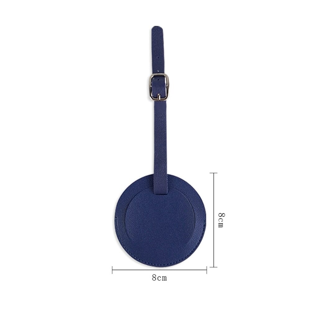 Étiquette Bagage Personnalisée - Destination Voyage Rouge – vue 5 – Yokabag