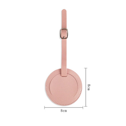 Étiquette Bagage Personnalisée - Destination Voyage Rose – vue 8 – Yokabag