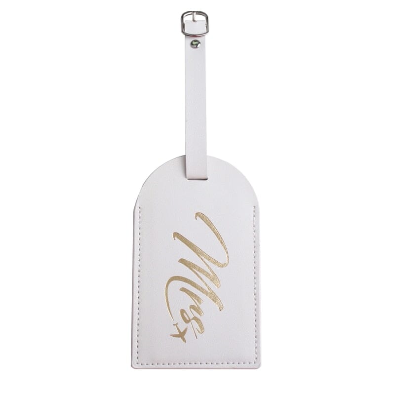 Tags Voyage Avion - Mr Mrs Blanc – vue 2 – Yokabag