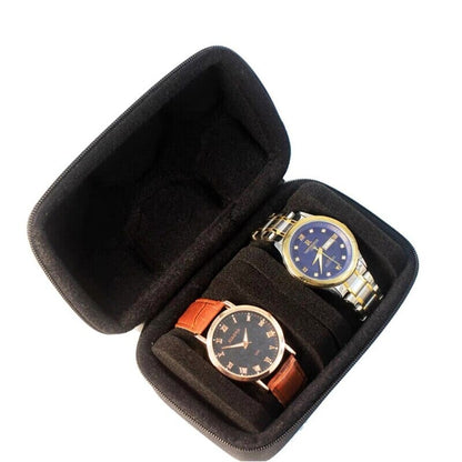Étui de Voyage pour Montres - 2 Emplacements – vue 3 – Yokabag
