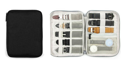 Étui de Voyage pour Montres - Noir (10 Montres) – vue 3 – Yokabag