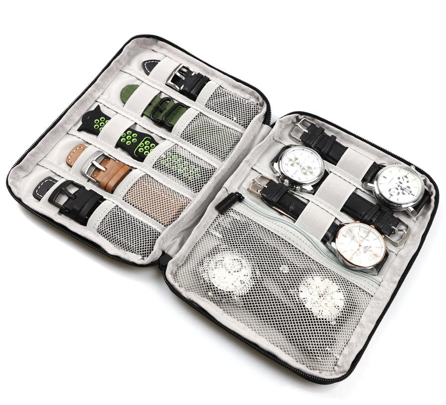 Étui de Voyage pour Montres - Noir (10 Montres) – vue 2 – Yokabag