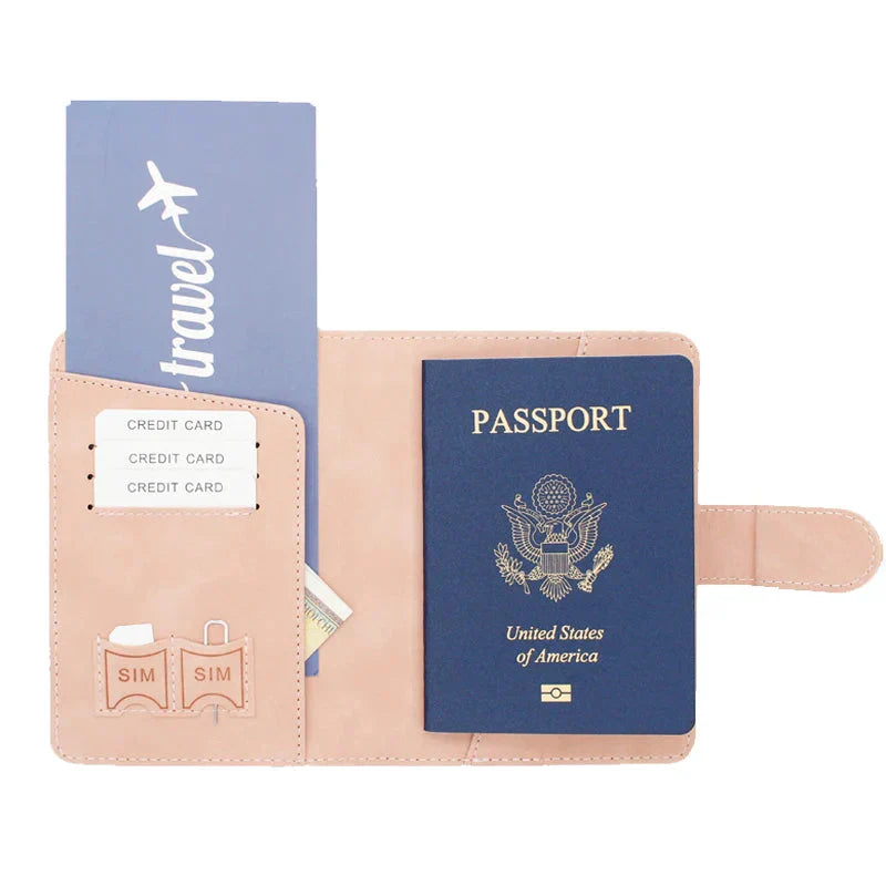 Étui de Passeport Explorer Marron – vue 3 – Yokabag