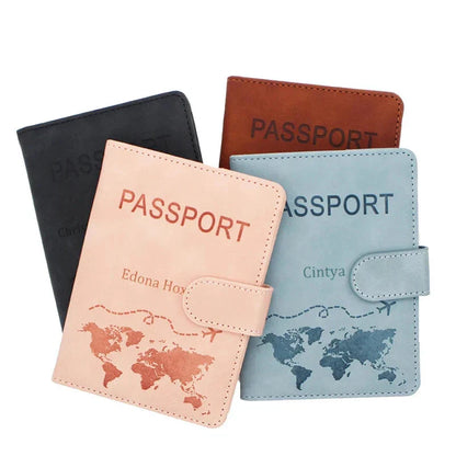 Étui de Passeport Explorer Bleu Ciel – vue 2 – Yokabag