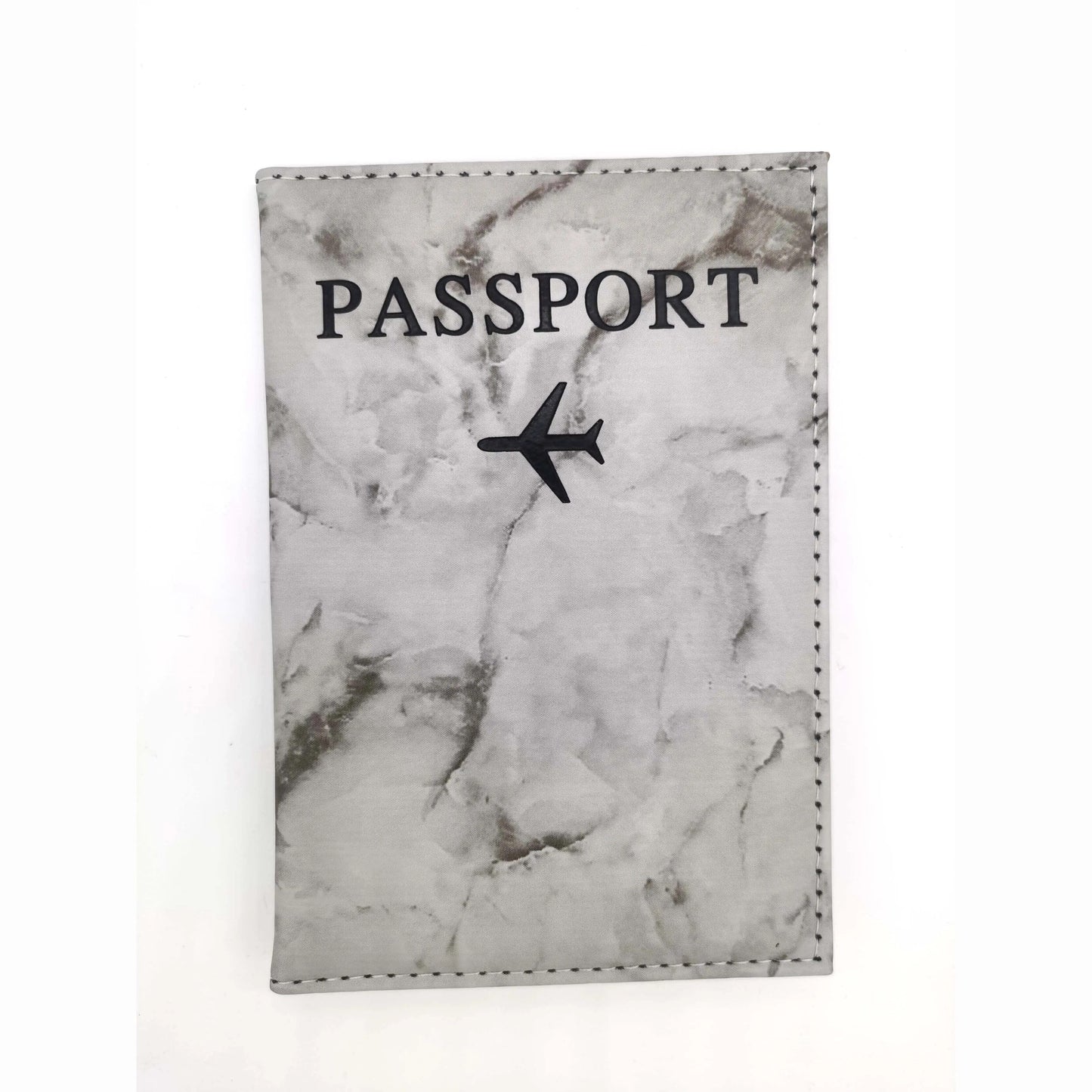 Étui Passeport Marbre - Voyage en Avion Marron – vue 5 – Yokabag