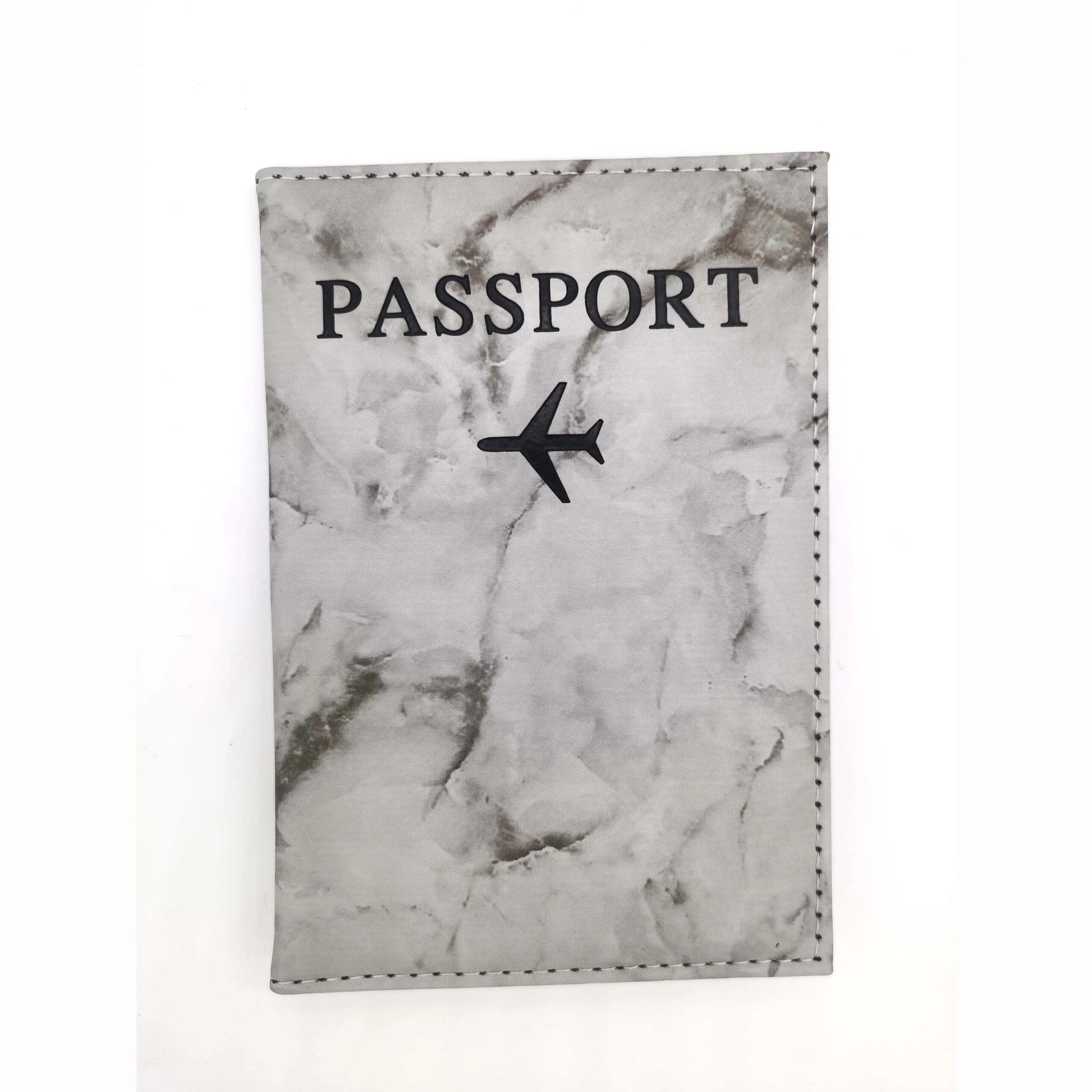 Étui Passeport Marbre - Voyage en Avion Marron – vue 5 – Yokabag