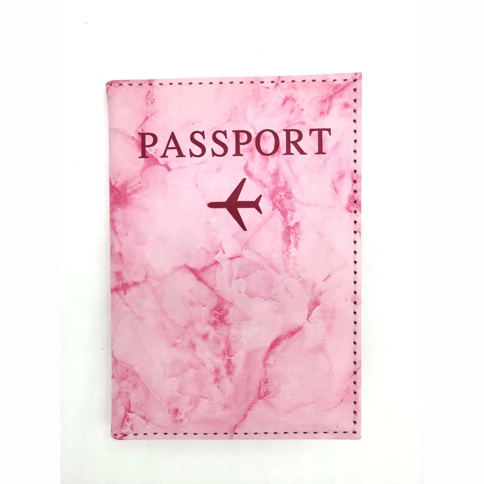 Étui Passeport Marbre - Voyage en Avion Violet – vue 6 – Yokabag
